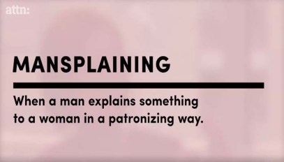 mansplaining
